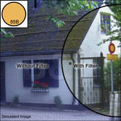 46mm KR 15 (85B) Color Conversion Glass Filter