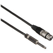 XLRJ SPP 3EXF Male 1 4  Phone to Female 3 pin XLR Cable  3  (0.9 m)