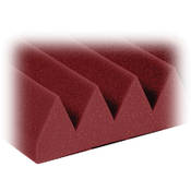 3  Studiofoam Wedge 24 (Burgundy)   24  x 48  x 3  Acoustic Absorption Panel   8 Pieces