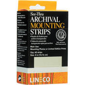 See Thru  Mounting Strips   Pack of 60