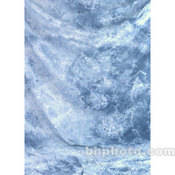 Designer Muslin Background   10x30    Ebb Tide Marble Effect BLue
