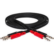 2 x 1 4  TRS Male to 2 x 1 4  TRS Male Stereo Audio Cable (13 )