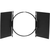 BD120 2 Leaf Barndoor Filter Holder for 12  Lights