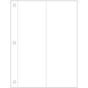 Film Vue Print Page   Holds Four 3.5 x 10  Prints   25 Pack