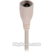 Straight Lavalier Cable for ME102 ME104 ME105 Lavalier Mic Capsules with Locking (3.5mm) Mini Connector for Evolution Series Transmitters (Beige)