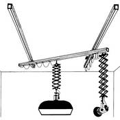 Scissor Light Mover System for 2 Lights
