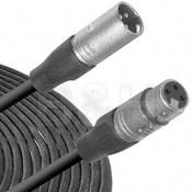 Star Quad (L 4E6S) Microphone Cable with 3 pin XLR Male to 3 pin XLR Female Connectors   25