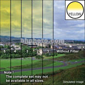 2 x 2  3 Yellow Soft Edge Graduated Filter
