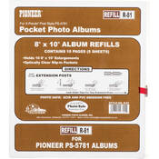 R81 Refill Pages for PS 5781 Photo Album (5 Pack)