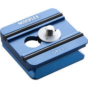 QPL 1 Arca Type Quick Release Plate for Q Base System, 1.7  Long   with 1 4 20  Screw