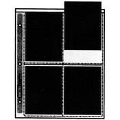 Negative Saver Archival Storage Page, 4x5 , Holds 4 Negatives or Transparencies   100 Pack
