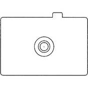 Ec I Focusing Screen for EOS 1, 1N, 1N RS, 1V, 1V HS, EOS 3, D2000 & 1D Series Cameras   Matte with Crosshair Reticle
