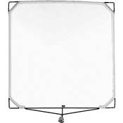 Solid Frame Scrim   48x48    Black 1 4 Stop Silk