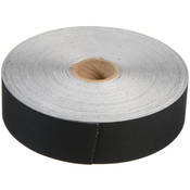 Self Adhesive Linen Tape   Black   1.25 x 150