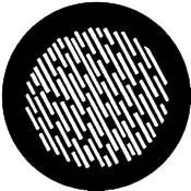 Standard Steel Gobo #7070   Rain A