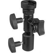 Tilthead Umbrella Adapter with Flash Shoe