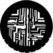 Standard Steel Gobo #7209   Computer Circuitry   Size E 37.5mm