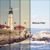 3x3  Combination Color Temperature Adjustment 85B Amber   Neutral         Density (ND) 0.3 Polyester Filter   Converts from 5500K to 3200K