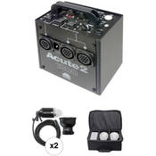 Acute 2 1200W s 2 Head Value Pack with Case (90 260V)