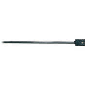 WL93 Omnidirectional Lavalier Condenser Microphone for Wireless Systems, with 4  Cable, Black