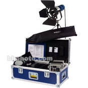 Pocket Par 400W HMI Lighthouse AC 1 Light Kit   consists of: Pocket Par 400W HMI Light, Electronic Ballast, Lighthouse, Shutter, Lenses, Chimera Video Pro Softbox, Scrims, Barndoors, HMI Bulb, Case   400 Watts Total (90 250V AC)