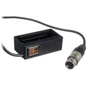 NP 1 Adapter with Connection to XLR 4 Pin   for Powering XLR 4 pin Input Devices such as Cooper CS 104 Mixer, HHB and Fostex Portable DAT Recorders