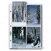 Premium Series G Archival Storage Page for Prints   4x6    Holds 8 Prints   25 Pack