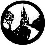 Standard Steel Gobo #7213   Fairy Castles