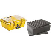 1400 Case with Foam (Yellow)