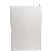 Open End Scrim   24x36    White China Silk