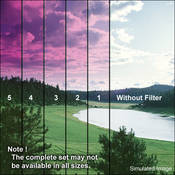 3 x 4  2 Magenta Soft Edge Graduated Filter (Vertical Orientation)