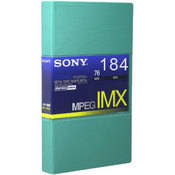 BCT184MXL MPEG IMX Video Cassette, Large