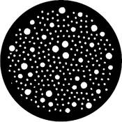 Standard Steel Gobo #7053   Dot Breakup (Medium)   Size E 37.5mm