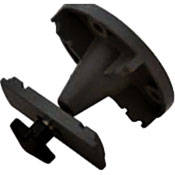 3368 24B 4 Bolt Mounting Adapter (Black)   to Mount Pan and Tilt Heads Directly to Skids