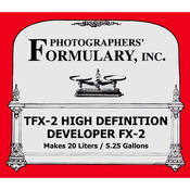 TFX 2 High Definition Developer for Black & White Film   Makes 5.25 Gallons 20 Liters