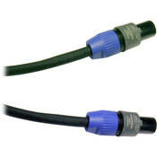Lifelines PowerPlus 4 Pin Speakon to 4 Pin Speakon Speaker Cable (11 Gauge)   5