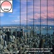 5 x 6  2 Pink Hard Edge Graduated Filter (Horizontal Orientation)