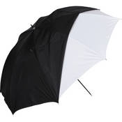 Umbrella   White Satin with Removable Black Cover   32