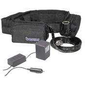 SLM 10XLRATM Slimline, Starved Electrolyte (Lead Acid) Battery Belt (12v, 8.6 amp hours) Cigarette and 4 Pin XLR Connectors, with ATM PRB Charger