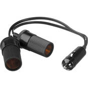 Y 21 Cigarette Male to Two Cigarette Female Y Adapter