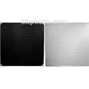 Fabric for Frame Panel Reflectors   24x24  Micro   White Black