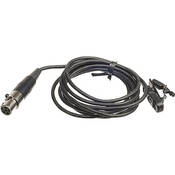 MT830CT5   Omnidirectional Lavalier Microphone with TA5F Connector, Beige