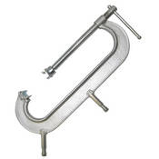 C   Clamp with 2 Baby Pins   12
