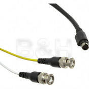 CC YC6B 6  2 BNC to 4 Pin S Video Cable for Equipment with Separate Y and C BNC Connectors to Standard S Video Connector Equipment