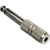 SPP MJ Monophonic Female 3.5mm Mini to Male 1 4  Phone Adapter