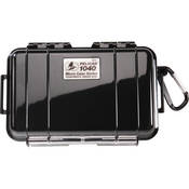 1040 Micro Case (Solid Black with Black Lining)