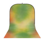 #013 Super Collapsible Background (8x16 , Brown, Green Center)