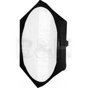 Wafer Hexoval 100 Softbox For Flash Only   37x27x12  (95x70x30cm)
