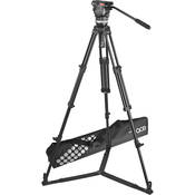 Ace Fluid Head with 2 Stage Aluminum Tripod & On Ground Spreader