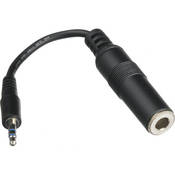 SP 2CS Male Stereo Mini to Female Stereo 1 4  Phone Adapter